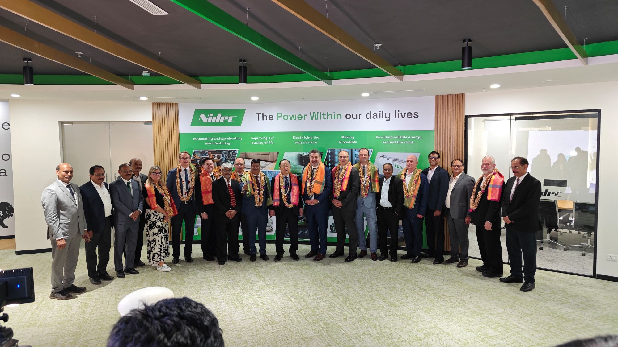 NIDEC Elevator Motors ouvre une nouvelle usine en Inde